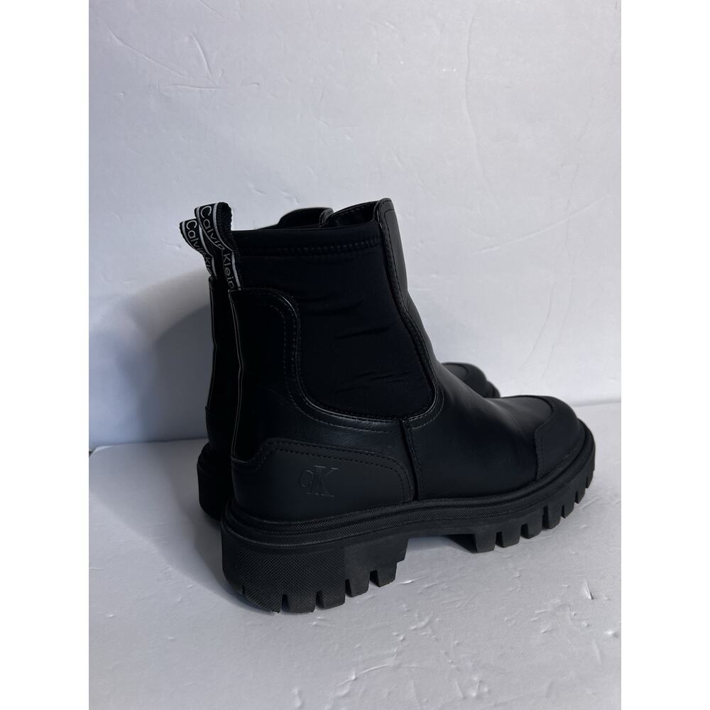 Calvin Klein Women's Remola Boot, Black, 7.5 - Picture 3 of 12